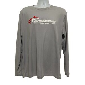 A4 Mens Large Shirt Dri Fit Long Sleeve Fisherman's Warehouse Megastorm